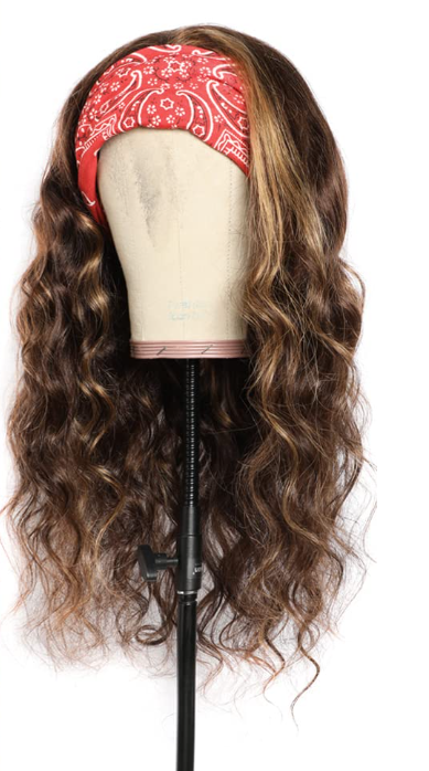 Headband Body Wave Ombre Human Wig