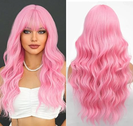 PINK BANG 26 INCH SYNTHETIC WIG