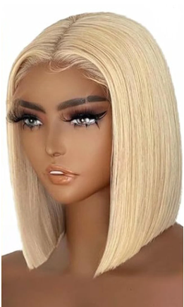 Silky Straight Bob Style 10 Inch Human Wig